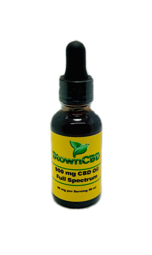 900 mg CBD Oil Tincture 30 mo Full Spectrum