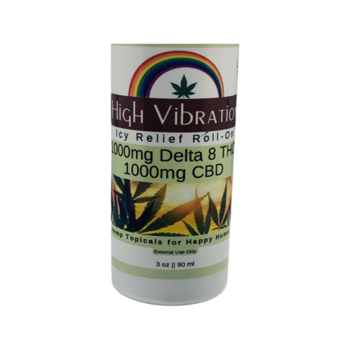 2000 mg Delta 8 THC & CBD ICY Relief ROLL-ON Topical